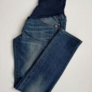 Old Navy Maternity Jeans – Size 6 – Full Belly Panel – Medium Wash